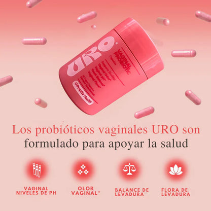 URO Probiótico Vaginal — Recupera tu Equilibrio Íntimo y Siente la Diferencia
